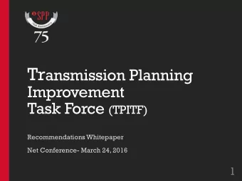 Recommendations Review  Staff/Stakeholder Accountability  Implementation  Transition