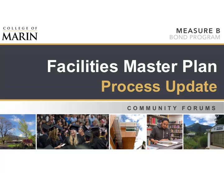 facilities master plan