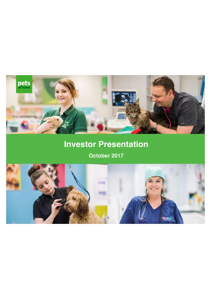 investor presentation