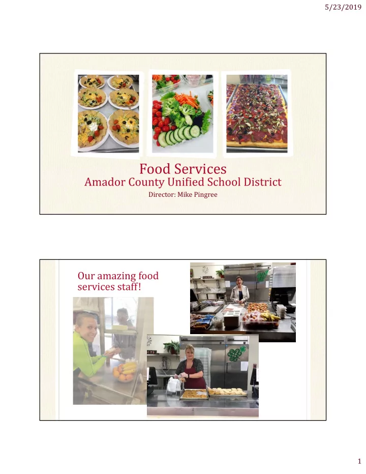 food services