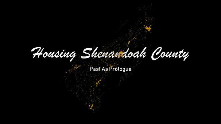 housing shenandoah county