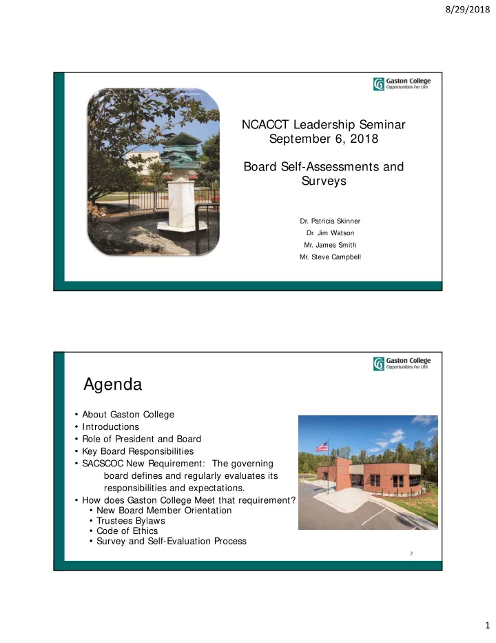 agenda