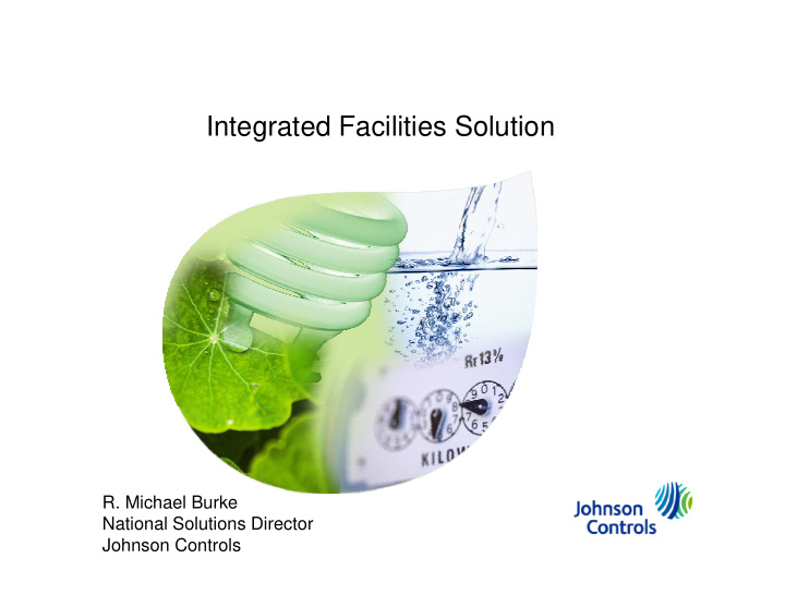 integrated facilities solution