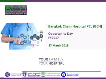 YOUR FA M I LY YOUR HOSPITAL  1  Disclaimer  Important Notice  This presentation does not