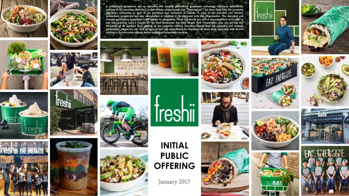 initial public offering