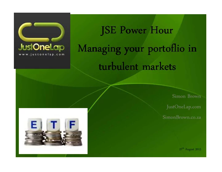 jse power hour jse power hour jse power hour jse power