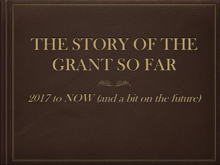 the story of the