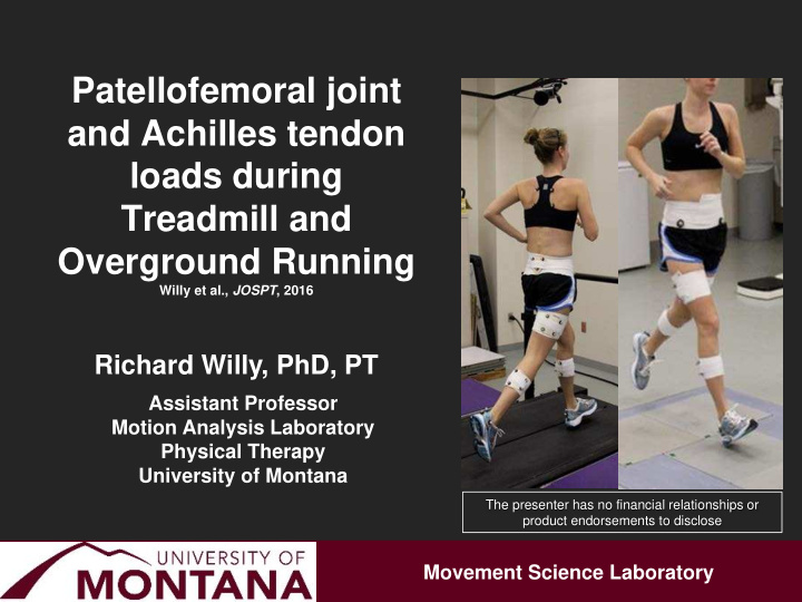 patellofemoral joint and achilles tendon loads during