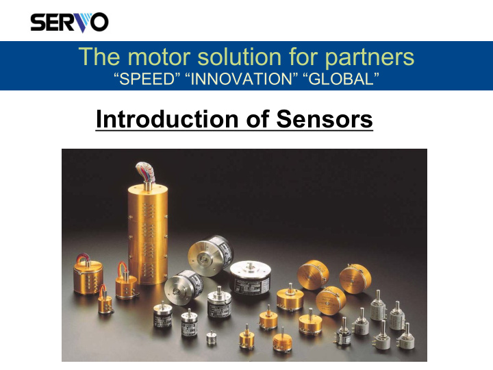 the motor solution for partners