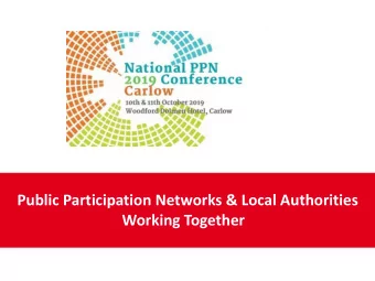 Working Together  Local Government Management Agency (LGMA)  State agency of the Department of