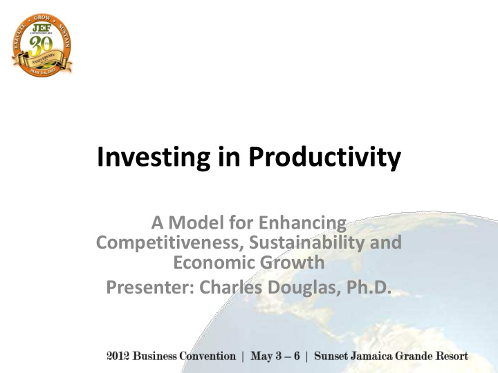 investing in productivity