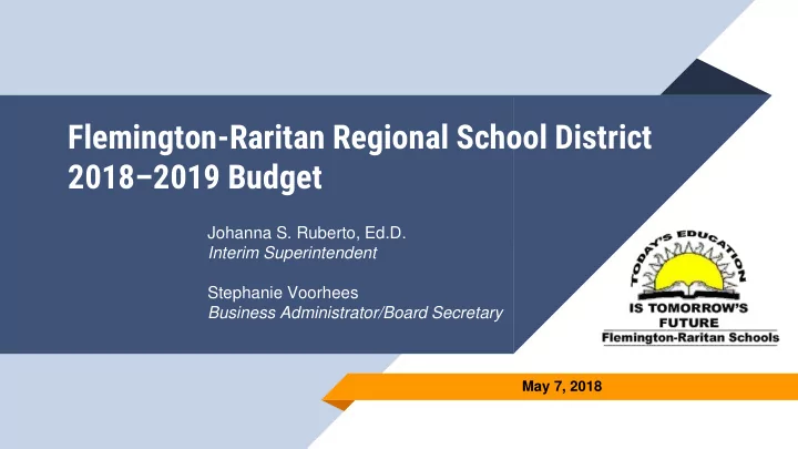 2018 2019 budget