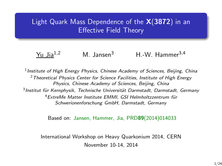 light quark mass dependence of the x 3872 in an effective