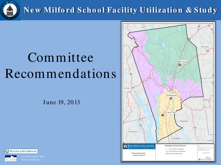 committee recommendations