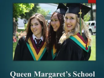 Queen Margarets School  Welcome to  QUEEN MARGARETS SCHOOL  QUEEN MARGARETS SCHOOL  We