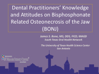 dental practitioners knowledge and attitudes on