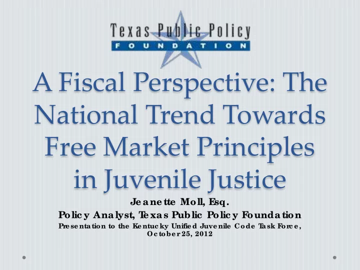 a fiscal perspective the national trend towards free