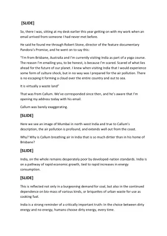 [SLIDE]  So, there I was, sitting at my desk earlier this year getting on with my work when an