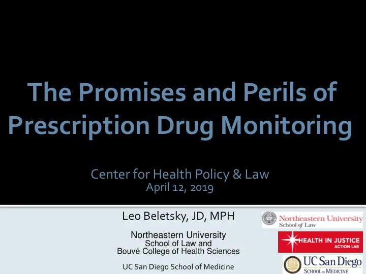 prescription drug monitoring