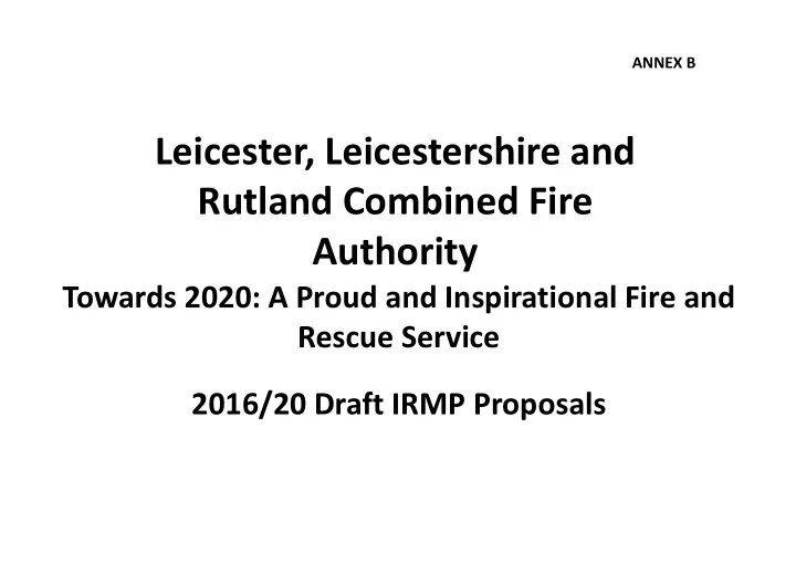 leicester leicestershire and rutland combined fire
