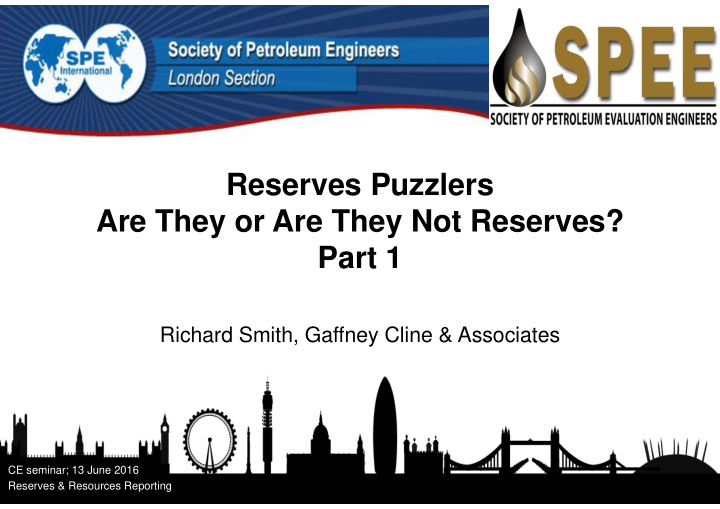 reserves puzzlers are they or are they not reserves part 1