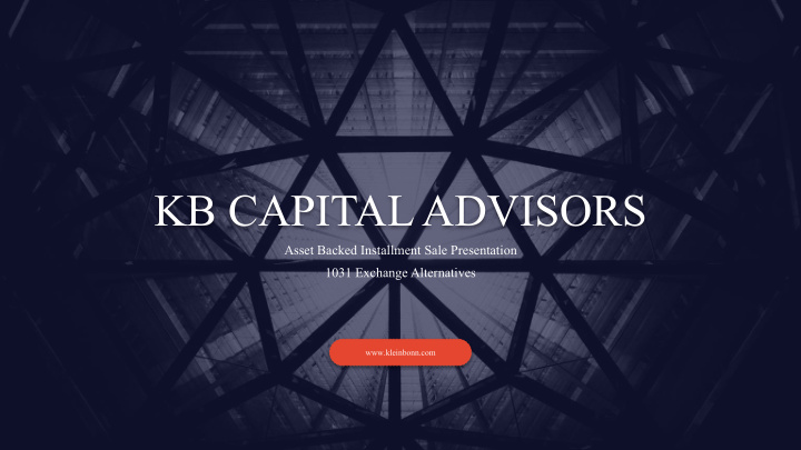 kb capital advisors