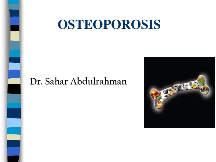 osteoporosis