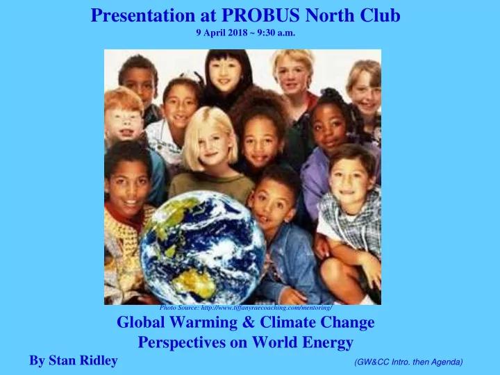 presentation at probus north club