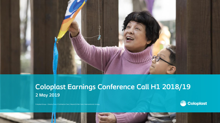 coloplast earnings conference call h1 2018 19