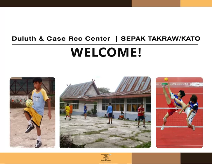 welcome