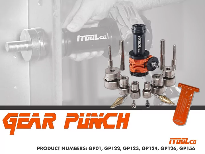 product numbers gp01 gp122 gp123 gp124 gp126 gp156 gear