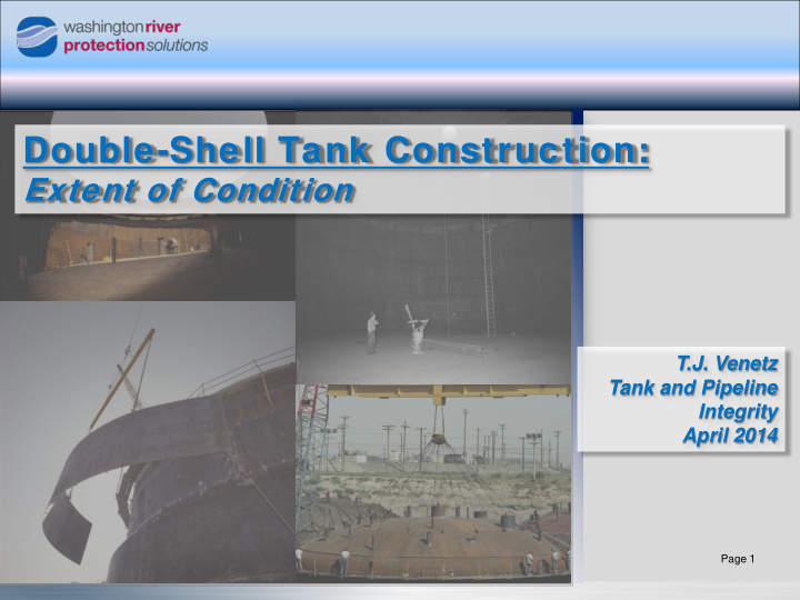 double shell tank construction