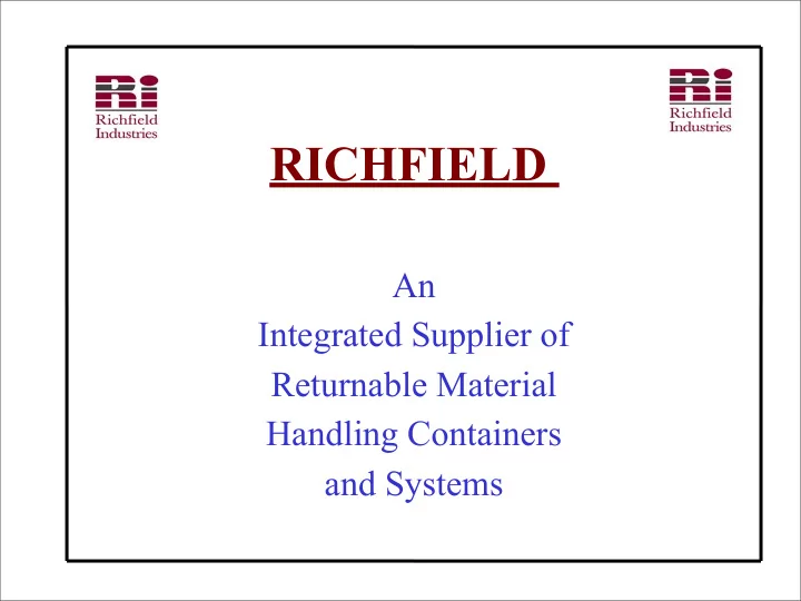 richfield