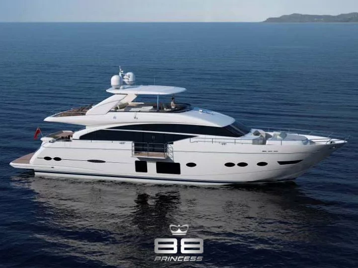 the all new long range princess 88 motor yacht