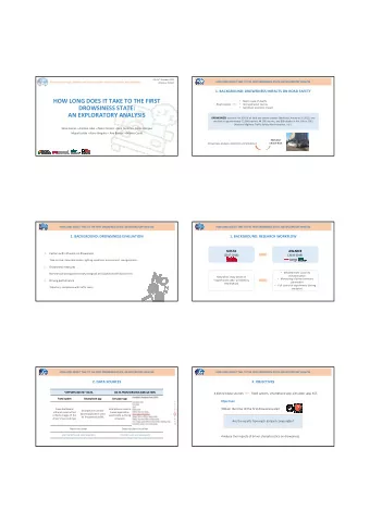 HOW LONG DOES IT TAKE TO THE FIRST  Major cause of deaths    Road crashes  Strong physical