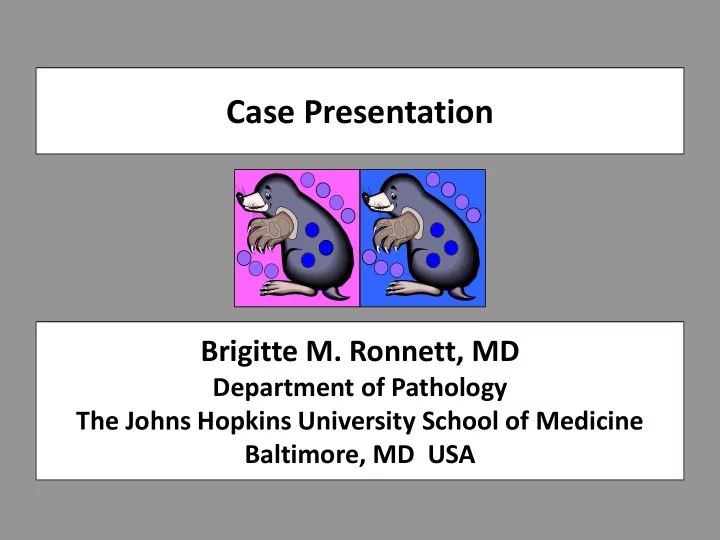 case presentation