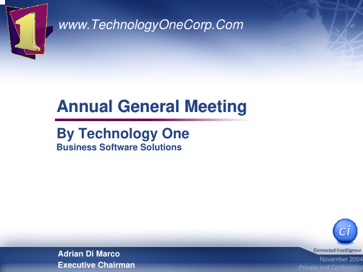 annual general meeting annual general meeting