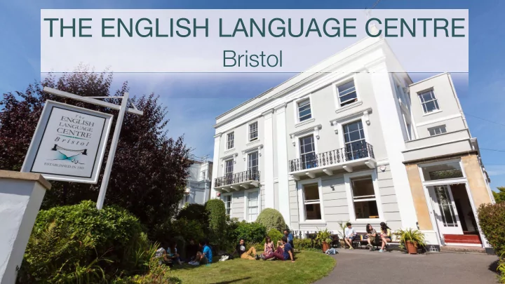 the english language centre
