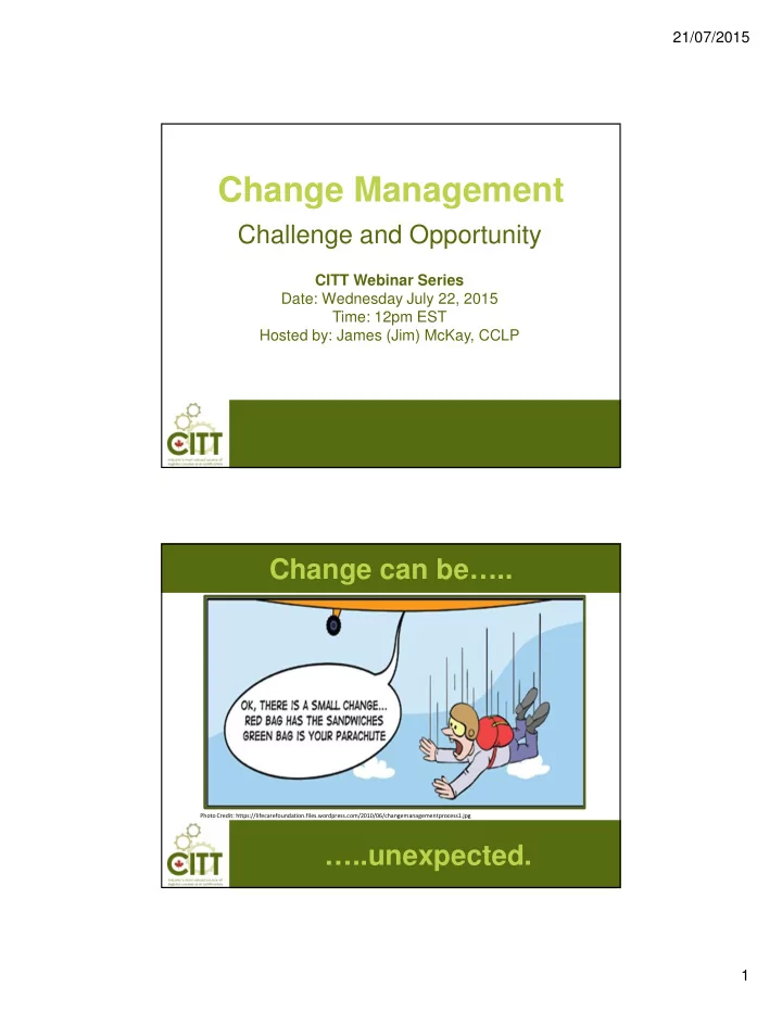 change management