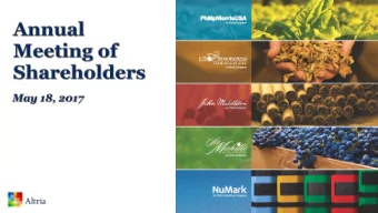 Safe Harbor Statement  Statements, including earnings guidance, in this presentation that are not