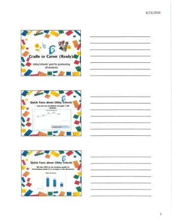 8/13/2019  We have 5 8% of our students qualify for free/reduced meals (l yr avera ge) at the