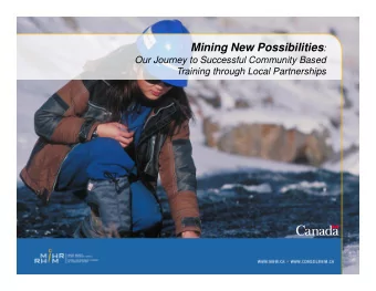 Who we are:    National HR Council for the minerals and metals sector    Not-for-profit