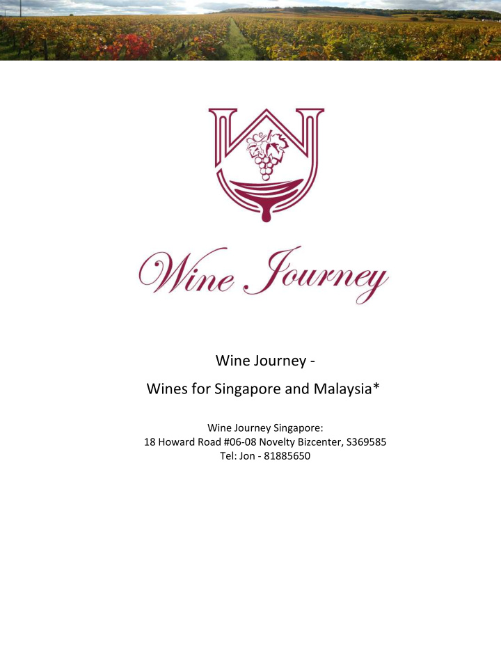 wine journey