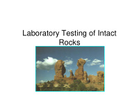 laboratory testing of intact laboratory testing of intact