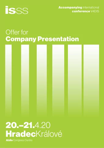 20.21. 4.20 Hradec Krlov Aldis Congress Centre Topics of ISSS 2020   What are next steps