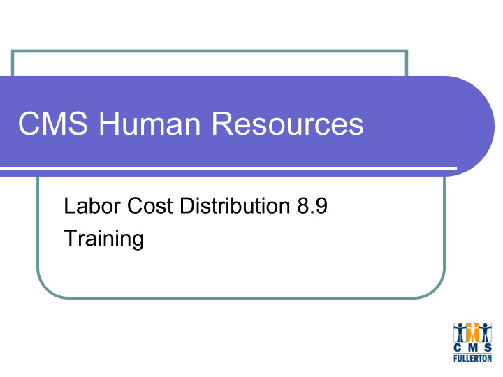 cms human resources