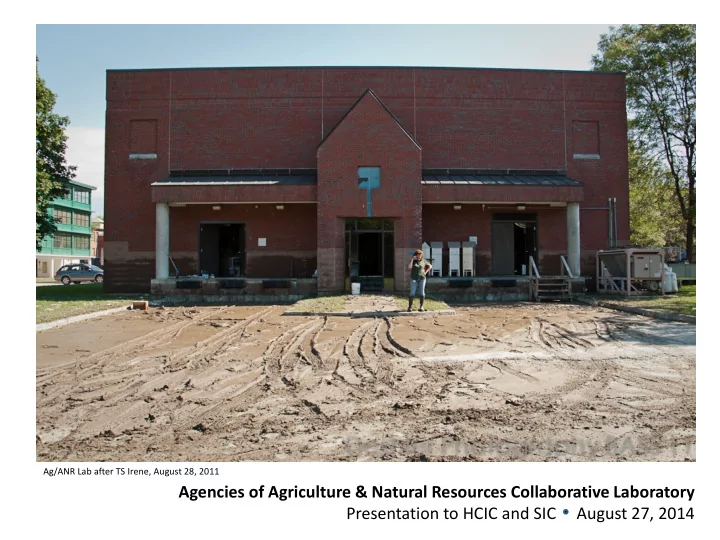 agencies of agriculture natural resources collaborative