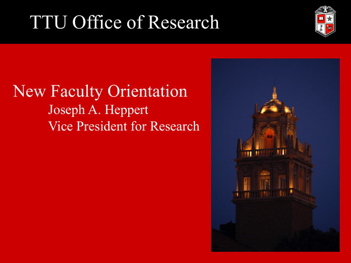 ttu office of research