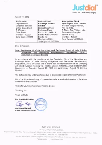 t  i  l  j    i   lndio's No. I locol seorch engine August 19,2019  Metropolitan