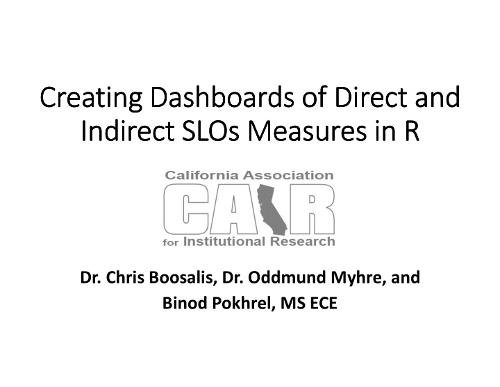 creating dashboards of direct and creating dashboards of